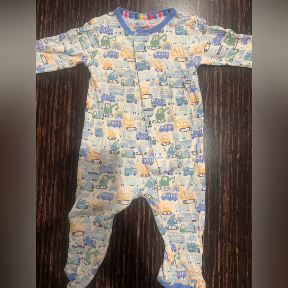 Magnetic Me Multicolor Vehicle Print One Piece